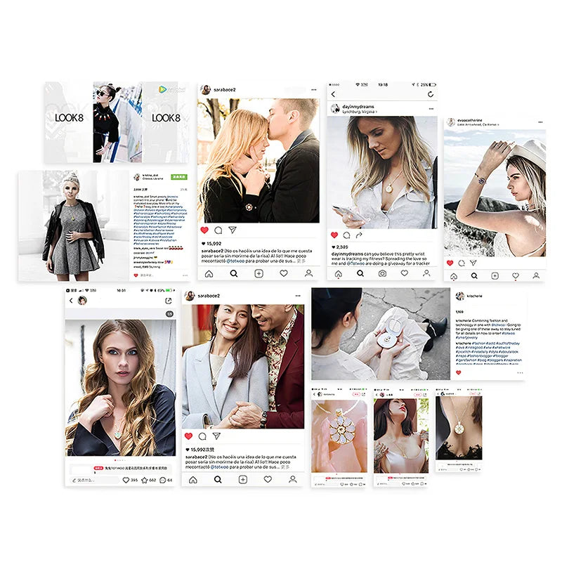 TOTWOO Long Distance Touch Bracelets for Couples ,Light up&Vibration Relationship Gifts for Lovers Smart Jewelry Love Bracelets